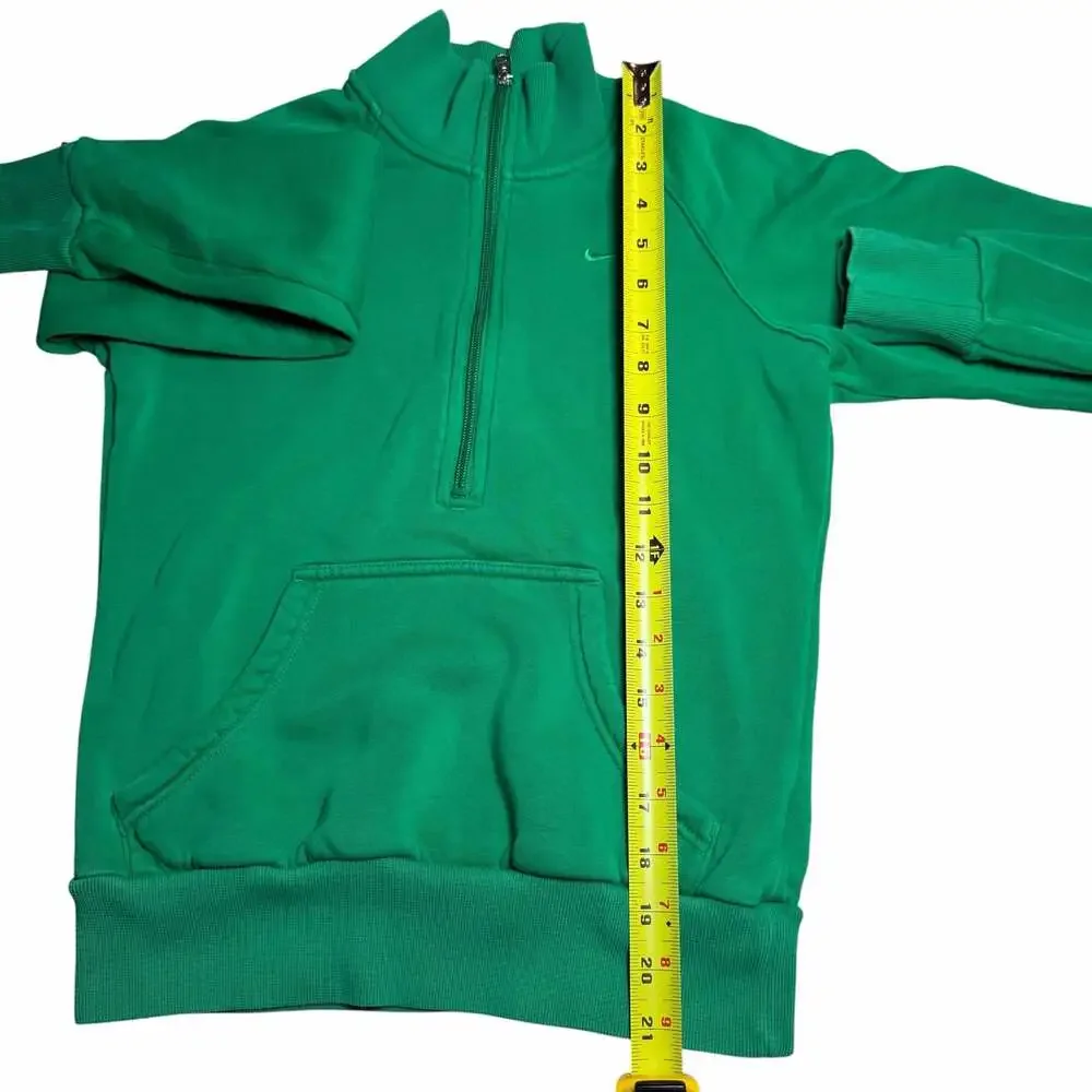 Vintage Nike The Athletic Dept. Green Quarter Zip Pullover Sweatshirt